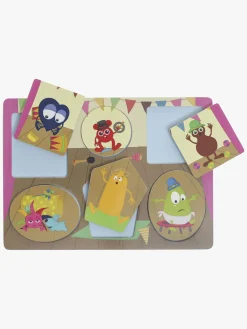 Legetøj Til Børn På 0-10 År|Spil & Puslespil-Babblarna Puslespil Følelser 6 Brikker