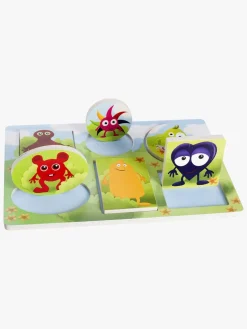 Spil & Puslespil-Babblarna Tittebøh-puslespil 6 brikker Grøn