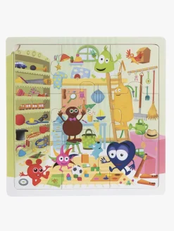 Spil & Puslespil-Babblarna Træpuslespil i s Rodebutik 9 Brikker