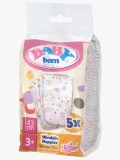 Dukker & Bamser-ZapfCreationBabyBorn Baby Born Dukketilbehør Bleer 5-pak