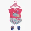 Dukker & Bamser-ZapfCreationBabyBorn Baby Born Dukketøj Badepyjamas m. Sko 43 Cm
