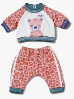 Dukker & Bamser-ZapfCreationBabyBorn BABY born Dukketøj Joggingdragt Leopard 36 cm