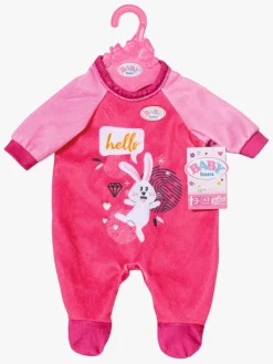 Dukker & Bamser-ZapfCreationBabyBorn Baby Born Dukketøj Playsuit 43 Cm, Lyserød