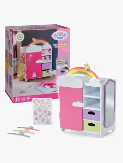 Dukker & Bamser-ZapfCreationBabyBorn Baby Born Klædeskab Regnbue