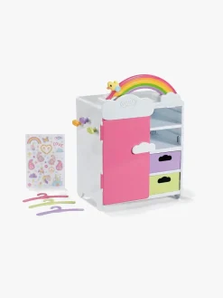 Dukker & Bamser-ZapfCreationBabyBorn Baby Born Klædeskab Regnbue