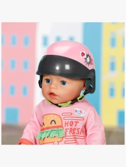 Dukker & Bamser-ZapfCreationBabyBorn Baby Born Scooter Hjelm 43 cm