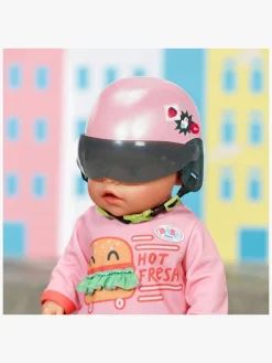 Dukker & Bamser-ZapfCreationBabyBorn Baby Born Scooter Hjelm 43 cm