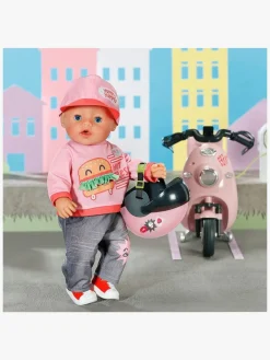Dukker & Bamser-ZapfCreationBabyBorn Baby Born Scooter Hjelm 43 cm