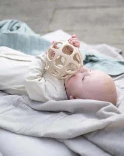 Babylegetøj-BabysOnly Baby's Only Aktivitetsbold, Warm Linen Beige