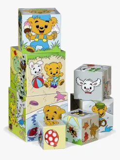 Babylegetøj-Bamse - Verdens Stærkeste Bjørn Stableklodser Årstiderne