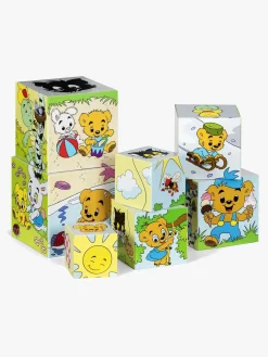 Babylegetøj-Bamse - Verdens Stærkeste Bjørn Stableklodser Årstiderne