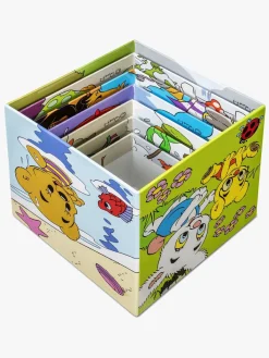 Babylegetøj-Bamse - Verdens Stærkeste Bjørn Stableklodser Årstiderne