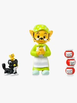 Legetøjsfigurer-Bamse Figursæt Farmor, Katten & Musen Flerfarvet