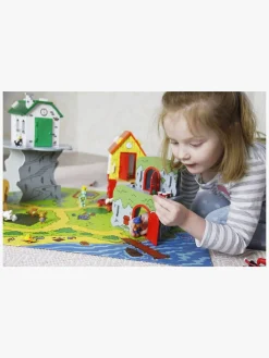 Legetøjsfigurer-Bamse Figursæt Farmor, Katten & Musen Flerfarvet