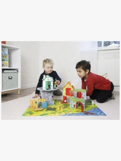 Legetøjsfigurer-Bamse Figursæt Lille Hopsa & Ulven Flerfarvet