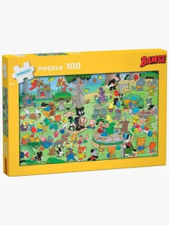 Spil & Puslespil-Bamse Puslespil 100 Brikker
