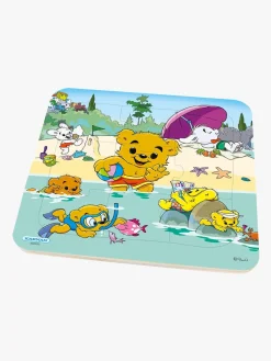 Spil & Puslespil-Bamse Verdens Stærkeste Bjørn Puslespil 9 Brikker