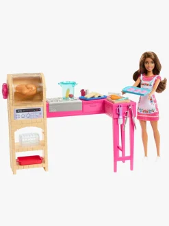 Dukker & Bamser-Barbie & Teresa Recipe for Friendship Legesæt Køkken med Dukke