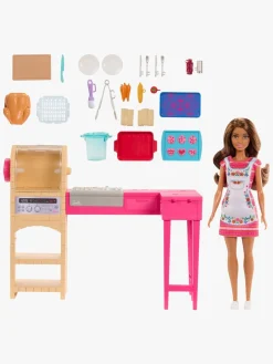 Dukker & Bamser-Barbie & Teresa Recipe for Friendship Legesæt Køkken med Dukke