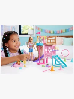 Dukker & Bamser-Barbie and Stacie to the Rescue Legesæt med Dukke Hundelegeplads