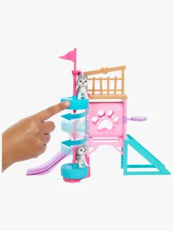 Dukker & Bamser-Barbie and Stacie to the Rescue Legesæt med Dukke Hundelegeplads