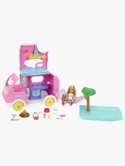 Dukker & Bamser-Barbie Chelsea Legesæt 2-in-1 Camper med Dukke