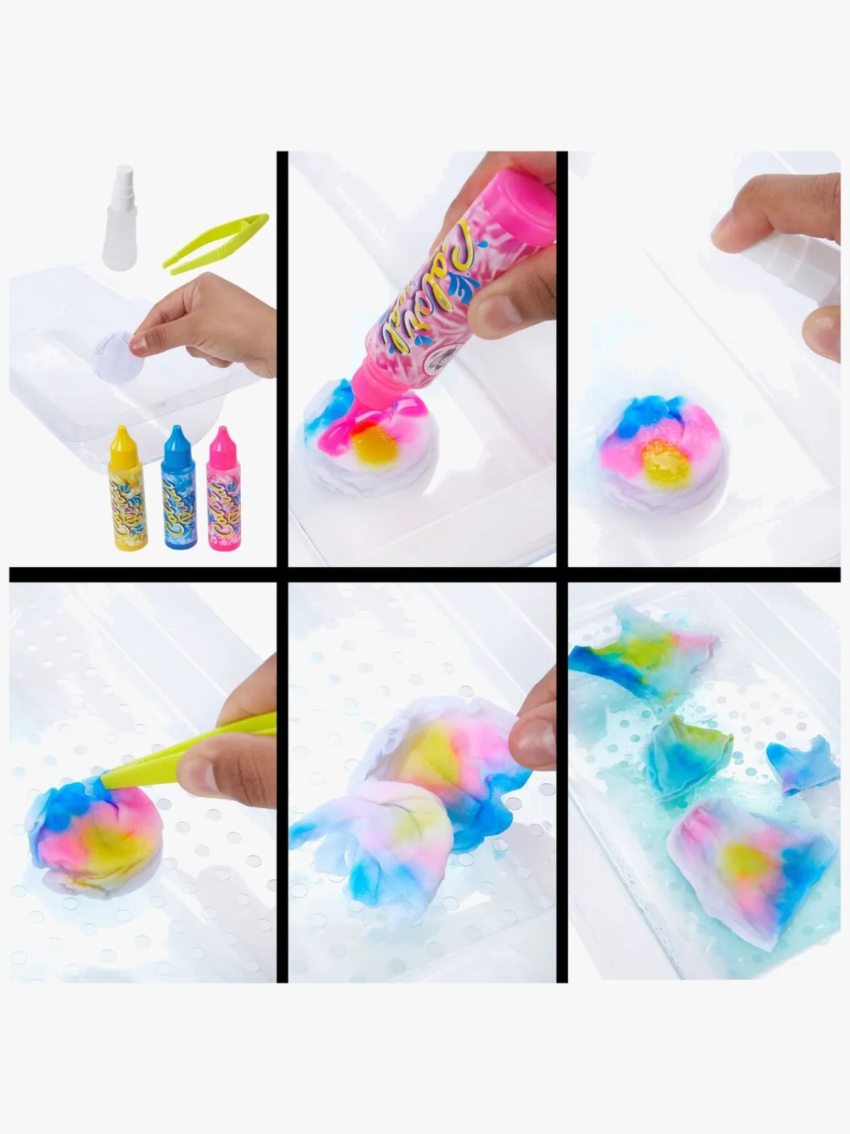 Dukker & Bamser-Barbie Color Reveal Legesæt Tie Dye Fashion Maker