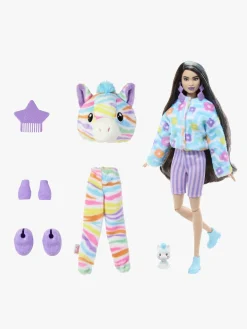 Dukker & Bamser-Barbie Cutie Reveal Dukke med Regnbuefarvet Zebra Flerfarvet