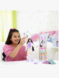 Dukker & Bamser-Barbie Cutie Reveal Dukke med Regnbuefarvet Zebra Flerfarvet