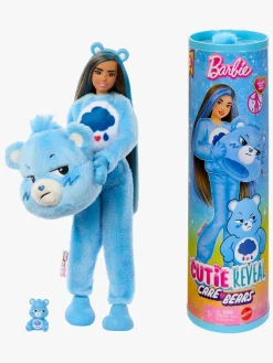 Dukker & Bamser-Barbie Cutie Reveal Dukke Care Bears, Blå Flerfarvet