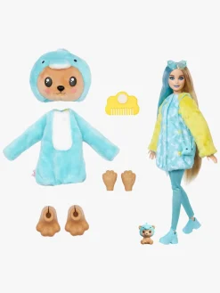 Dukker & Bamser-Barbie Cutie Reveal Dukke Animal Series Delfin Flerfarvet