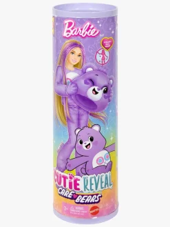 Dukker & Bamser-Barbie Cutie Reveal Dukke Care Bears, Lilla Flerfarvet