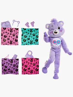 Dukker & Bamser-Barbie Cutie Reveal Dukke Care Bears, Lilla Flerfarvet