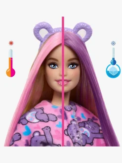 Dukker & Bamser-Barbie Cutie Reveal Dukke Care Bears, Lilla Flerfarvet