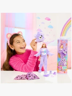 Dukker & Bamser-Barbie Cutie Reveal Dukke Care Bears, Lilla Flerfarvet