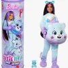 Dukker & Bamser-Barbie Cutie Reveal Dukke Care Bears, Lilla