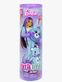 Dukker & Bamser-Barbie Cutie Reveal Dukke Care Bears, Lilla