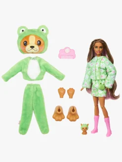 Dukker & Bamser-Barbie Cutie Reveal Dukke Animal Series Frø Flerfarvet