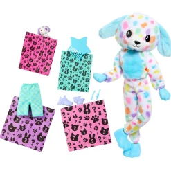 Dukker & Bamser-Barbie Cutie Reveal Dukke med Regnbuefarvet Dalmatiner Flerfarvet
