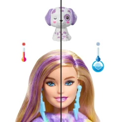 Dukker & Bamser-Barbie Cutie Reveal Dukke med Regnbuefarvet Dalmatiner Flerfarvet