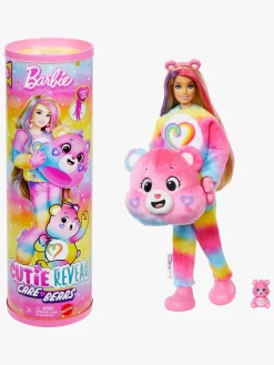 Dukker & Bamser-Barbie Cutie Reveal Dukke Care Bears, Pink