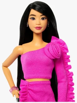 Dukker & Bamser-Barbie Deluxe Style Dukke Sort Hår & Benprotese