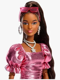 Dukker & Bamser-Barbie Deluxe Style Dukke i Lyserød Kjole