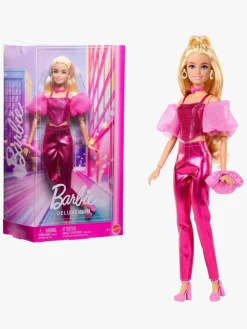 Dukker & Bamser-Barbie Deluxe Style Dukke i Lyserød Top