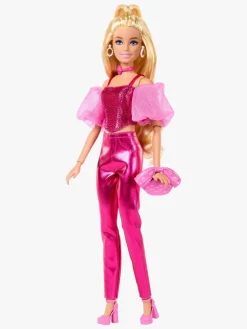 Dukker & Bamser-Barbie Deluxe Style Dukke i Lyserød Top