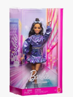 Dukker & Bamser-Barbie Deluxe Style Dukke i Blå Outfit