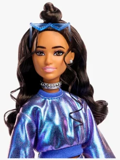 Dukker & Bamser-Barbie Deluxe Style Dukke i Blå Outfit