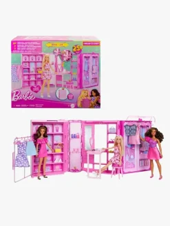Dukker & Bamser-Barbie Dream Closet Legesæt med Dukke og Tilbehør