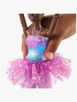 Dukker & Bamser-Barbie Dreamtopia Twinkle Lights Ballerina, Lilla