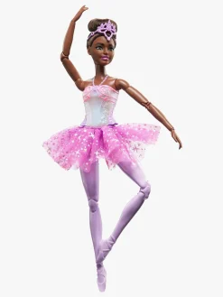 Dukker & Bamser-Barbie Dreamtopia Twinkle Lights Ballerina, Lilla